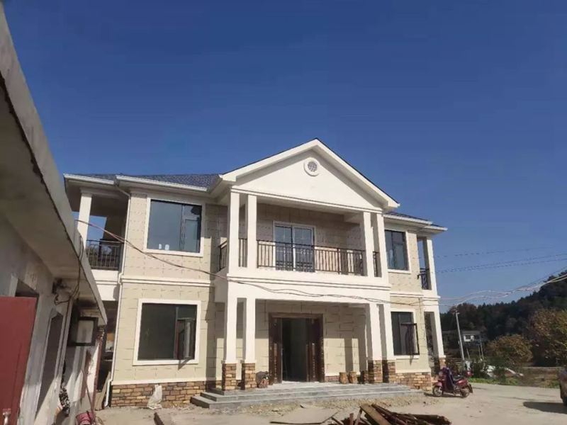 輕鋼別墅不牢固?一打就爛?來看看輕鋼的正規施工過程就知道了(圖13) 睿婕輕鋼別墅