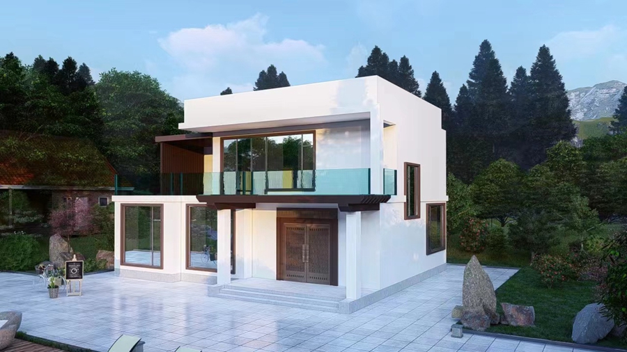 輕鋼別墅室內(nèi)設(shè)計(jì)有哪些風(fēng)格選擇？(圖2)