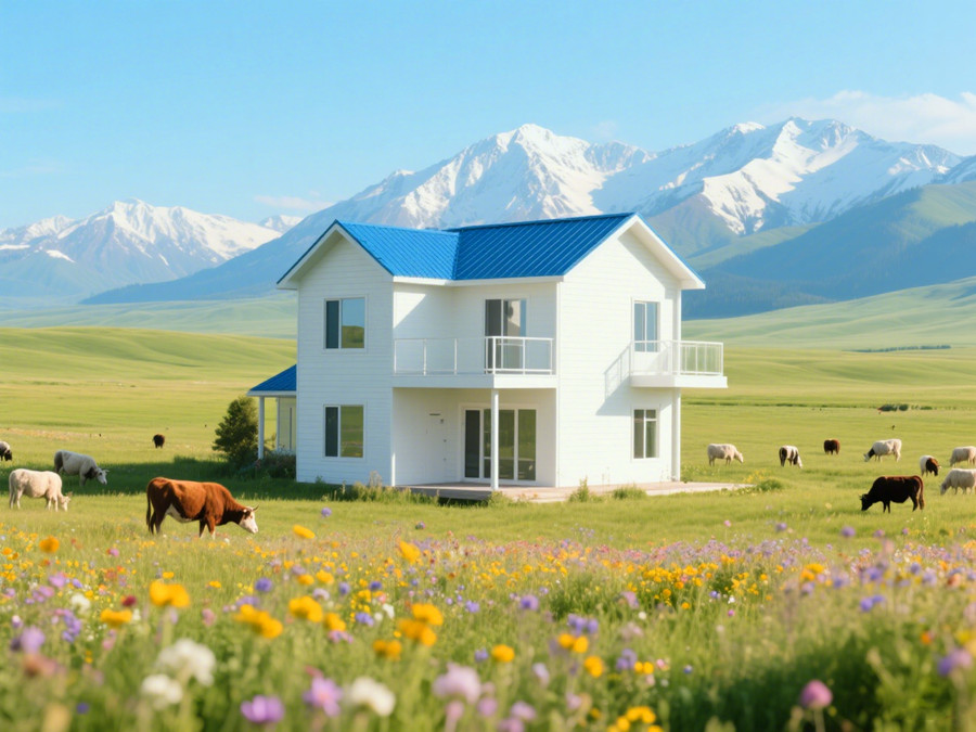 輕鋼別墅適合在新疆建嗎？睿捷輕鋼別墅為您詳細分析